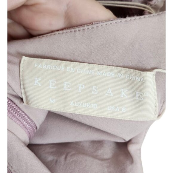 Keepsake the label nwt sense corset detail lace midi dress size M - Picture 11 of 14